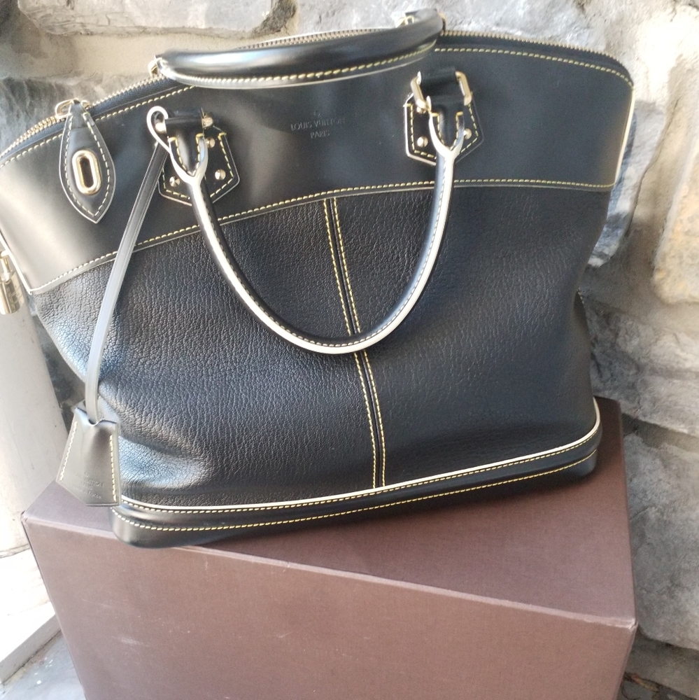 Louis Vuitton Suhali Lock It Satchel